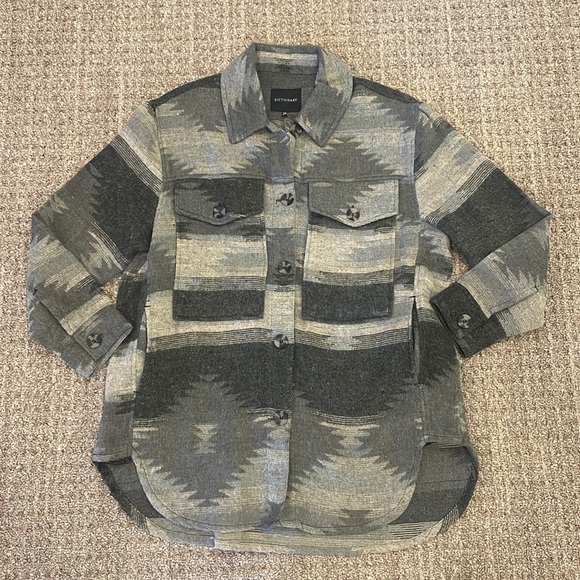 dictionary Jackets & Coats Aztec Print Western Shacket Poshmark